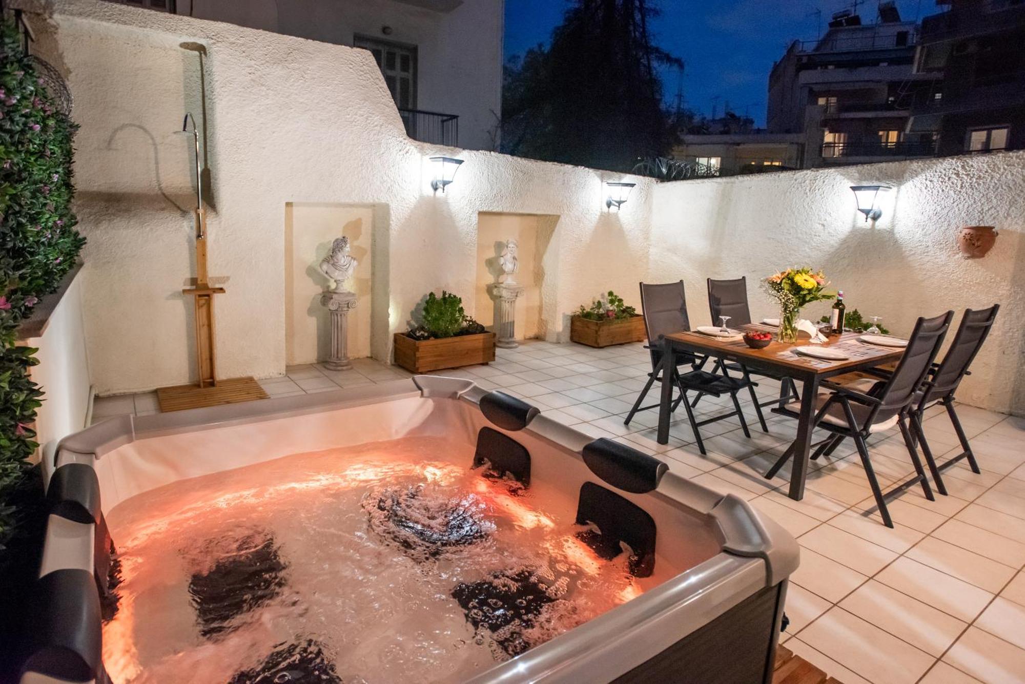 Kg Acropolis Escape Spa Apartment 아테네 외부 사진
